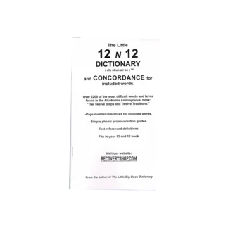 a picture of the little 12 n 12 dictionary pamphlet
