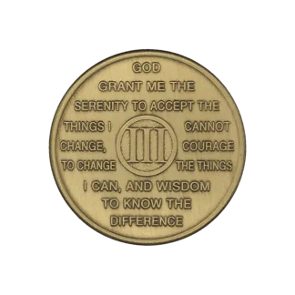 Al-Anon 3 Year medallion
