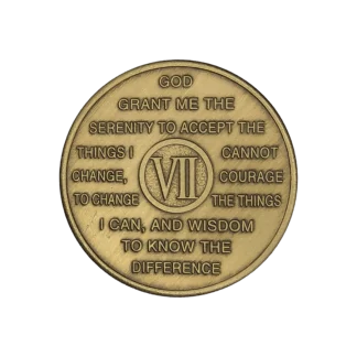 al-anon 7 year bronze medallions