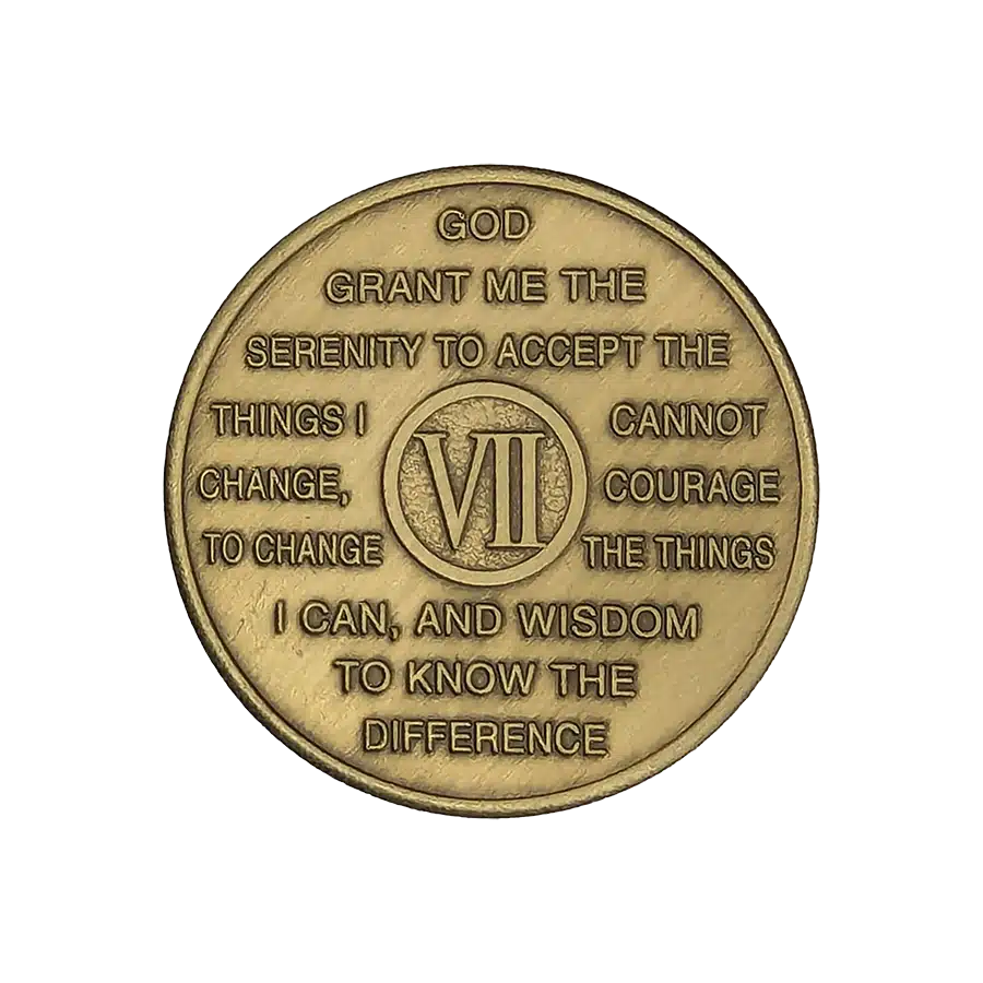al-anon 7 year bronze medallions