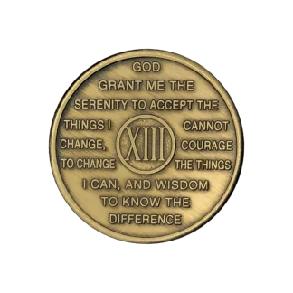 al-anon 13 year bronze medallion