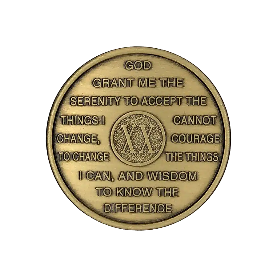 AI-Anon 20 Year Bronze Medallion