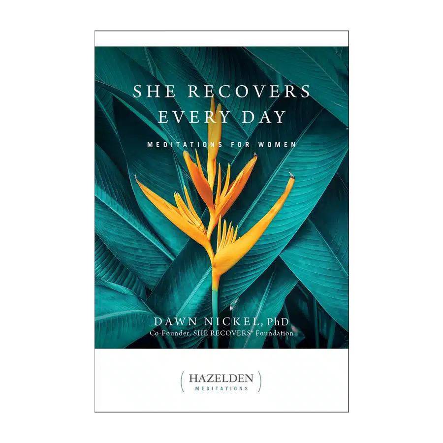 She Recovers Every day a meditation book for recovery by Hazelden