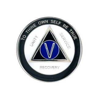 On Request - AA "I am responsible" Year / Birthday Medallion