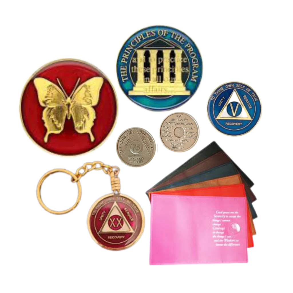 AA Chips and Medallions and a wide range of AA gifts.