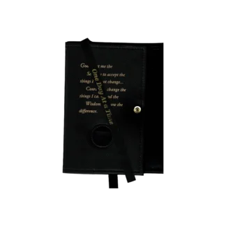 AA Black Dual Big Book Cover