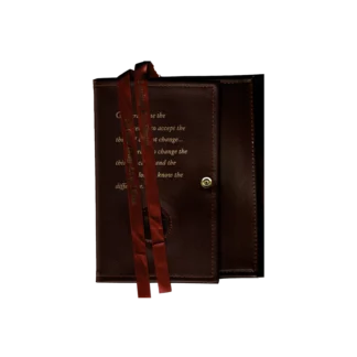 AA Burgundy Dual Big Book Cover