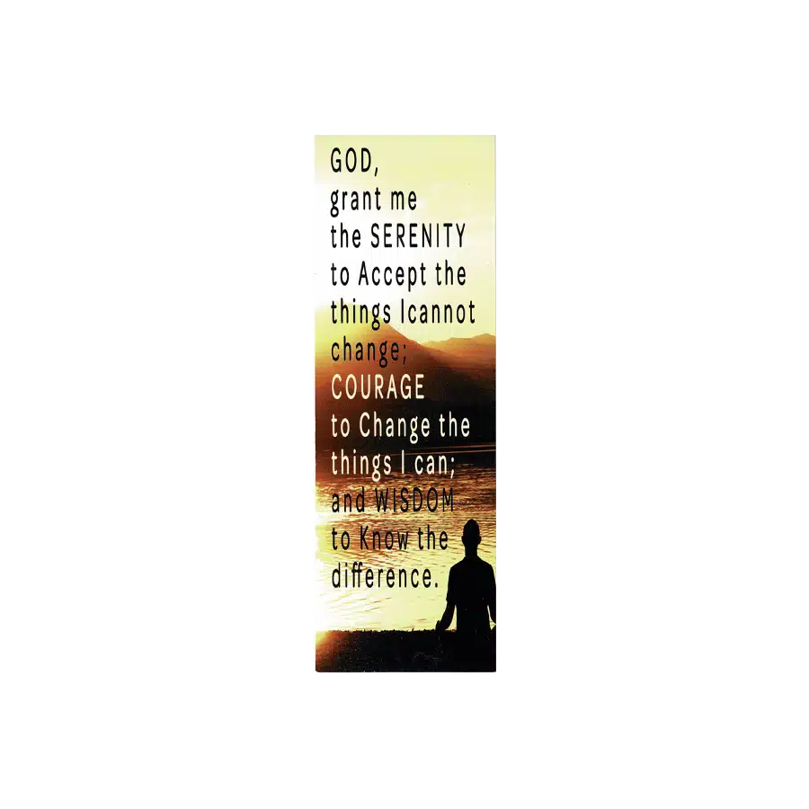 Serenity Prayer Bookmark