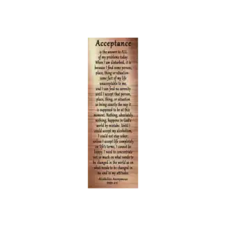 Acceptance Bookmark