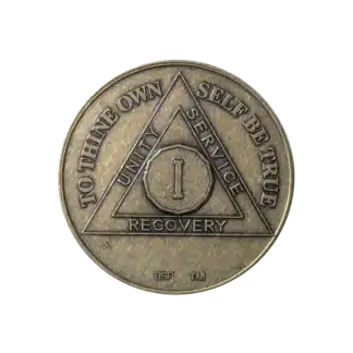 AA yearly bronze Medallions
