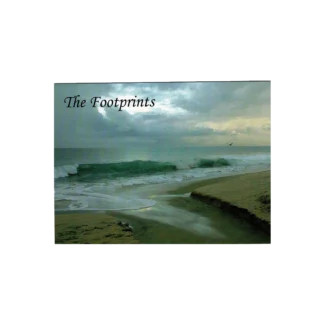 Footprints Greeting Card