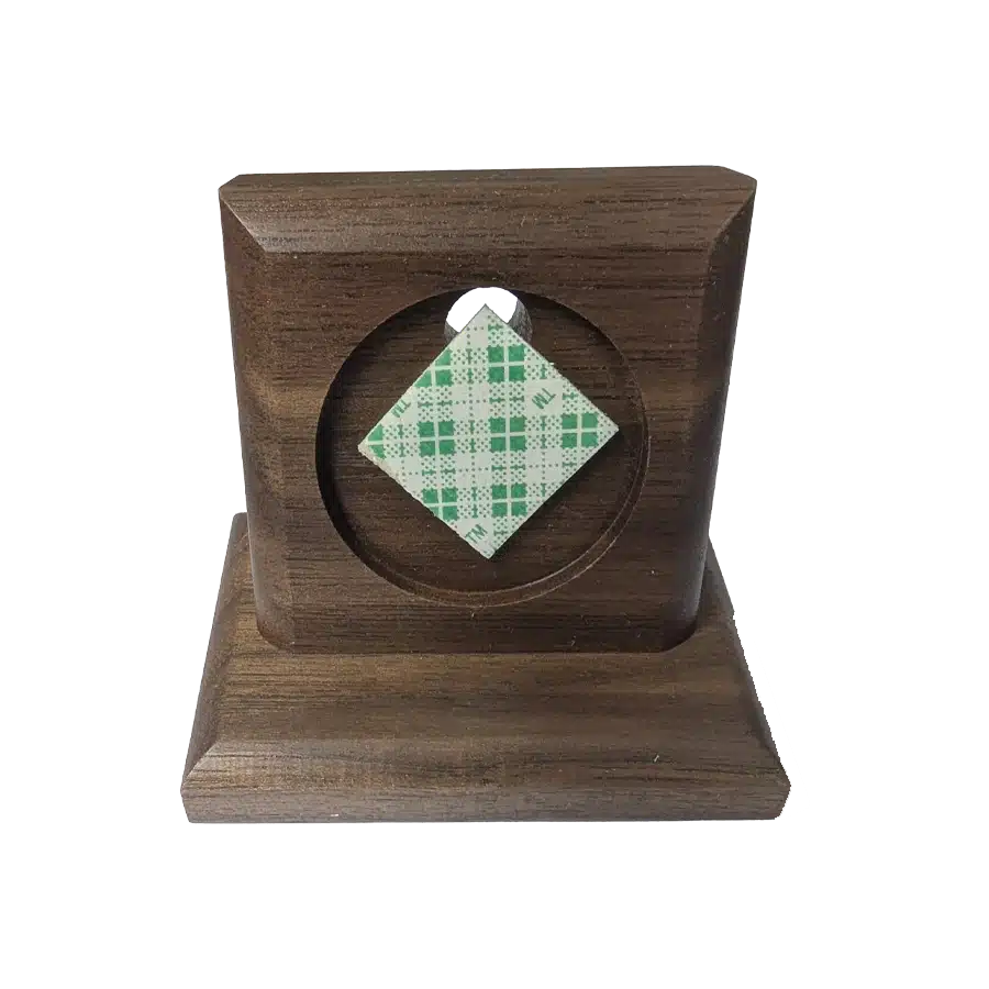 Wooden Single Medallion Display Stand