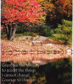 Serenity Birthday Card