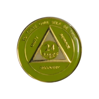AA Lime Green Tri 24 Hour Chip