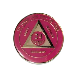 AA Hot Pink Tri 24 Hour Chip