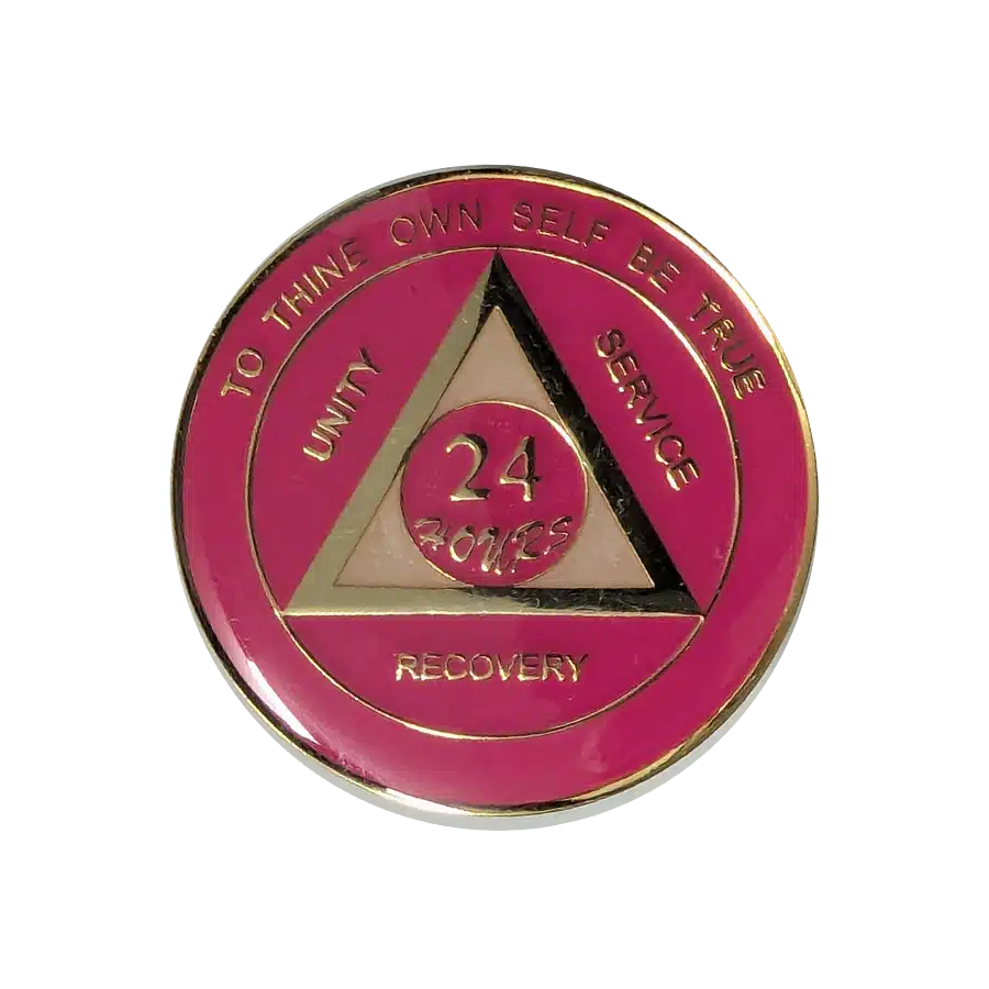 AA Hot Pink Tri 24 Hour Chip