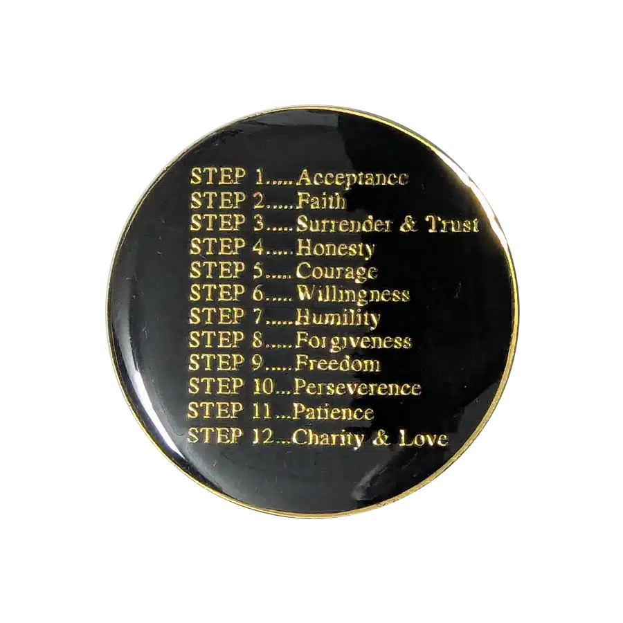 Principles Red Enamel Medallion - Image 2