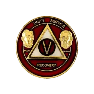 AA Red Founders enamel Medallion available on request to order