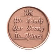 Step Five - We admit our wrong to others