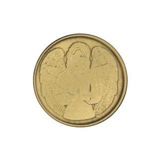 Angel to be With You Affirmation Coin