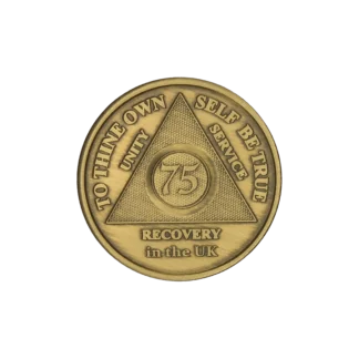 AA 75 Year Celebration Coin