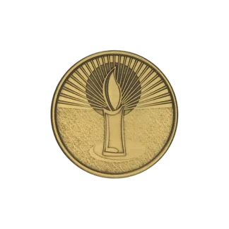 Candle Affirmation Coin