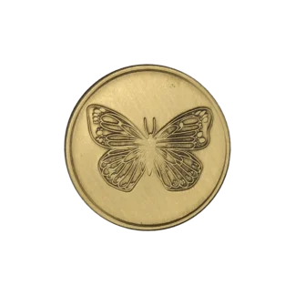 Butterfly Affirmation Coin