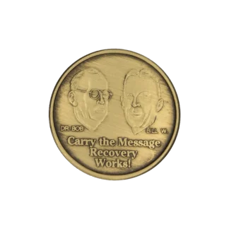 Carry the Message Affirmation Coin