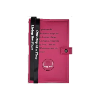 AA Pink Dual Big Book Cover