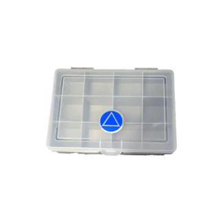 12 Compartment Medallion/Chip Box